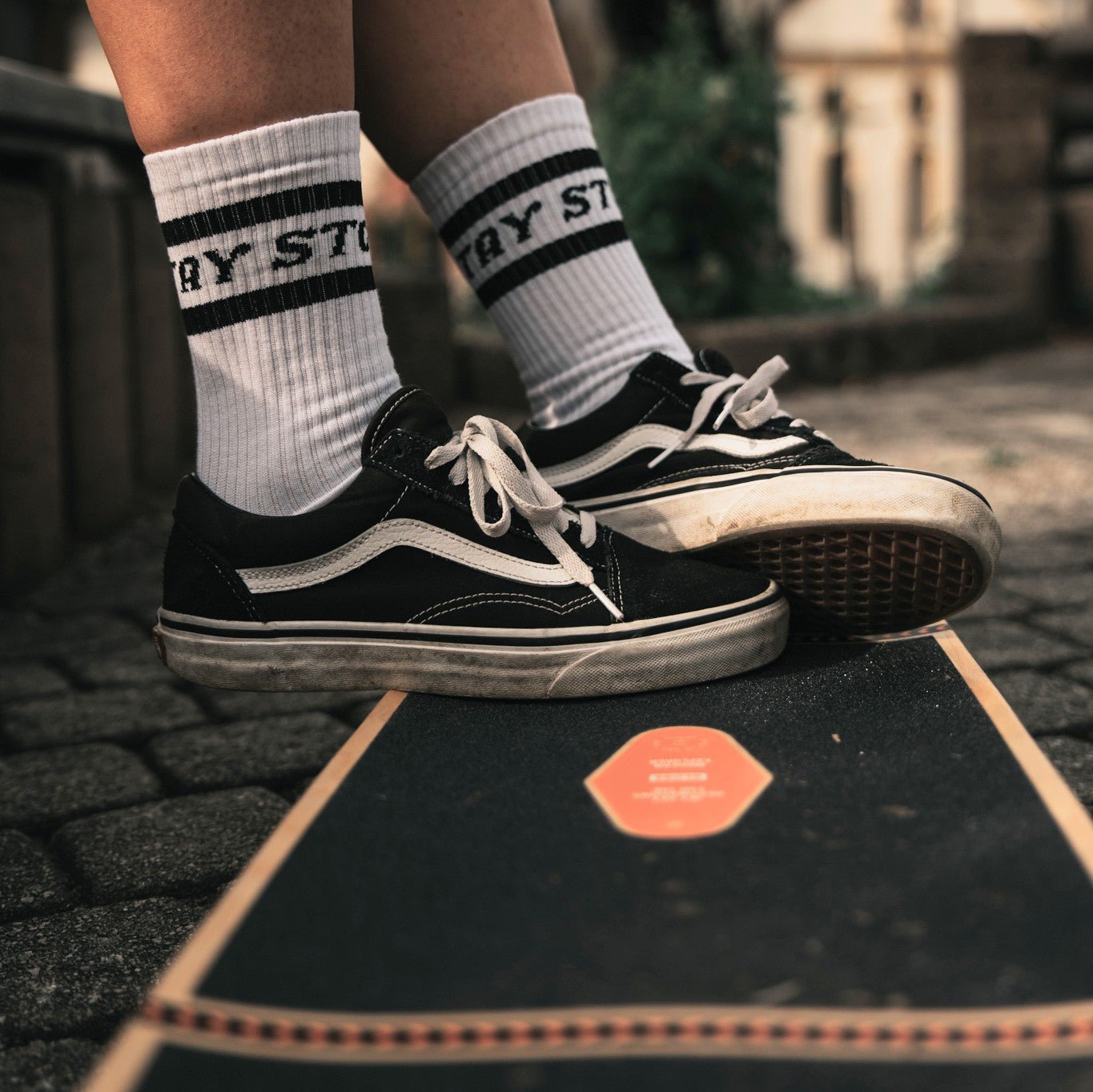 Organic "Stay Stoked" Socks - Stoked&Woke Clothing