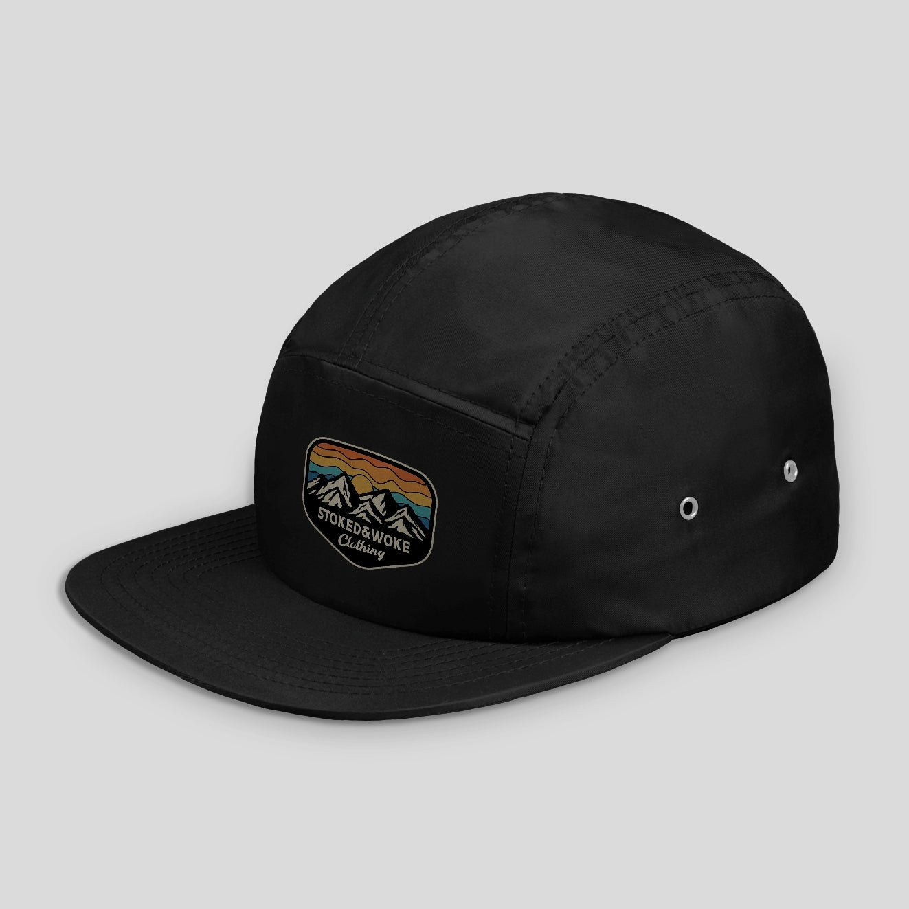 "Rainbow Peak" Five-panel - Stoked&Woke Clothing