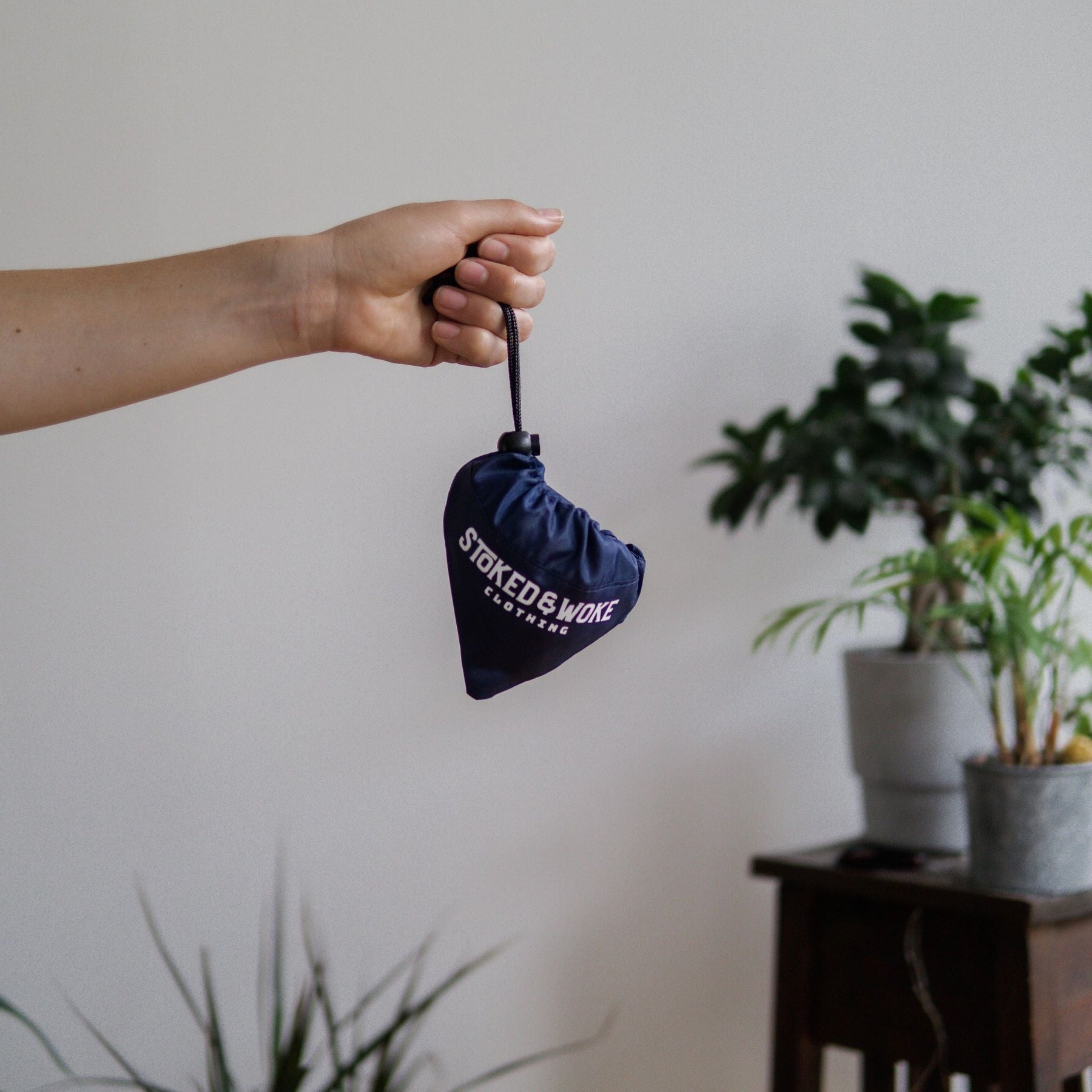 Recycled Plastic Shopping Bag - Stoked&Woke Clothing