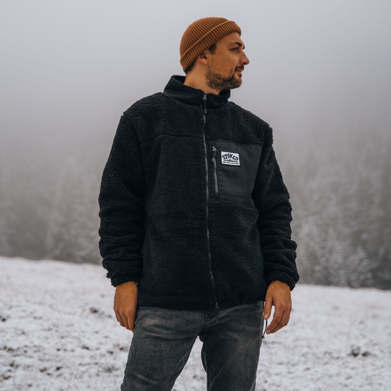 Recycled Sherpa Fleece - Stoked&Woke Clothing