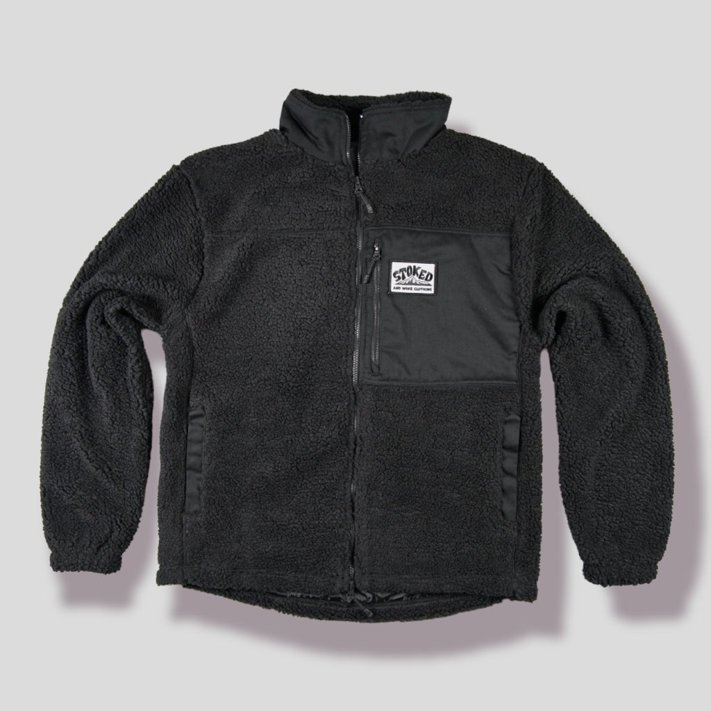Recycled Sherpa Fleece - Stoked&Woke Clothing