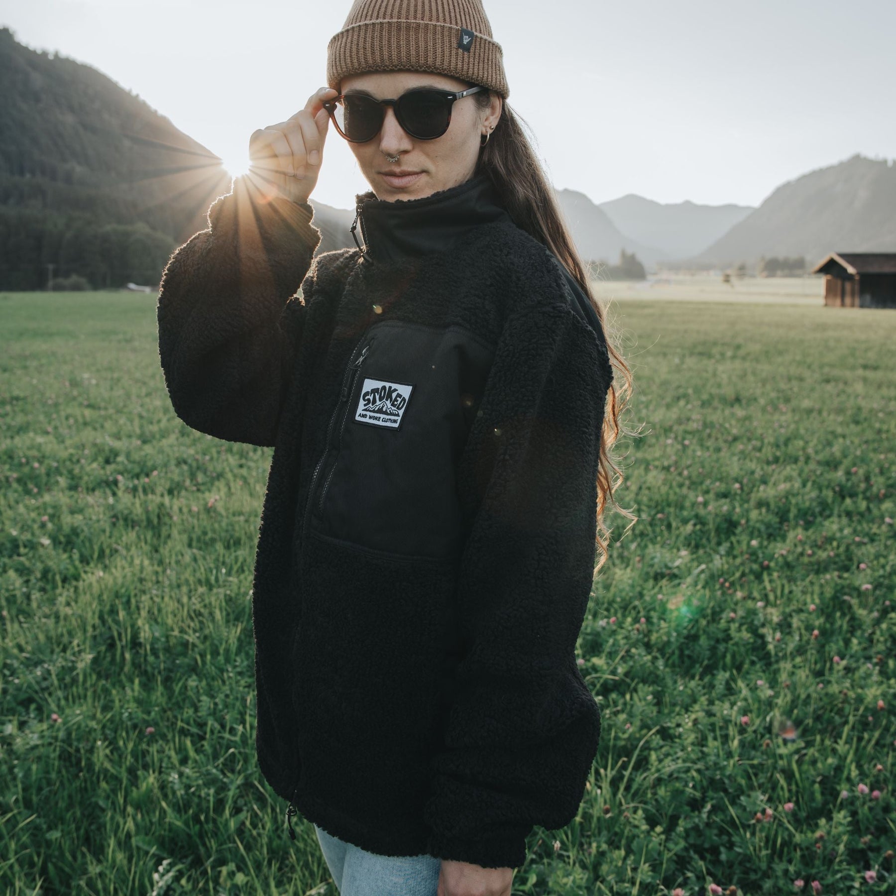 Recycled Sherpa Fleece - Stoked&Woke Clothing