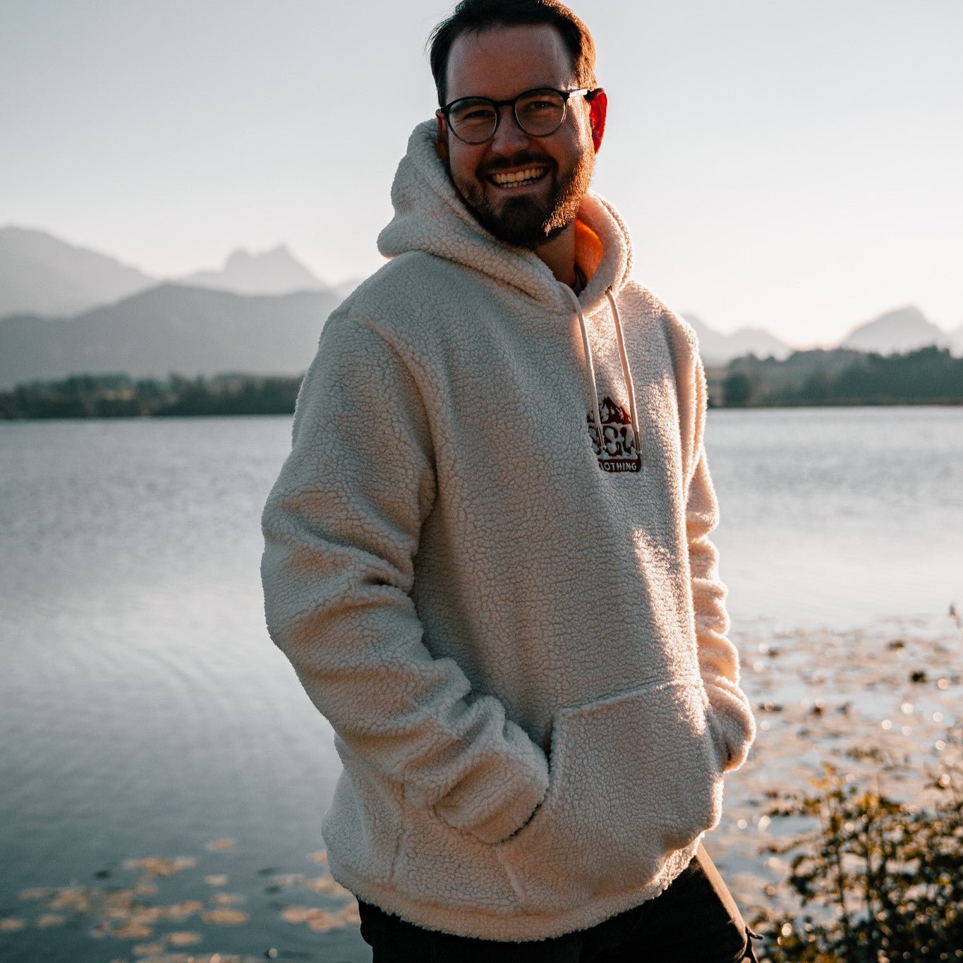 "Snuggler" Sherpa Hoodie - Stoked&Woke Clothing