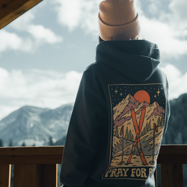 Organic "Pray for Pow" Hoodie