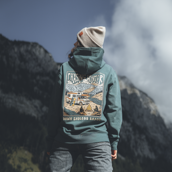 Organic "Chasing Winter" Hoodie