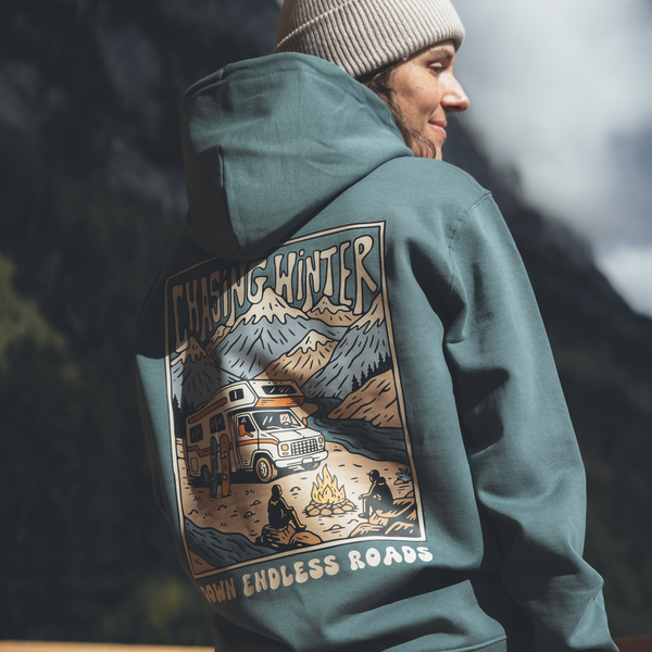 Organic "Chasing Winter" Hoodie