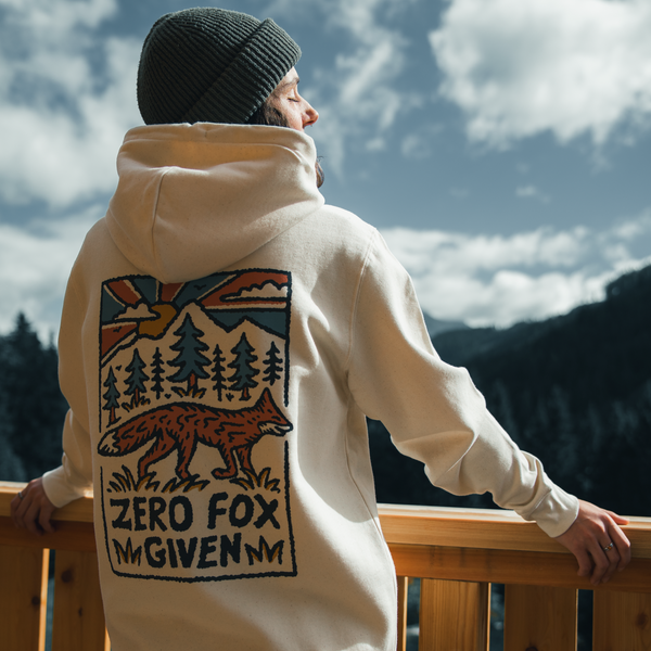 Organic "Zero Fox Given" Hoodie