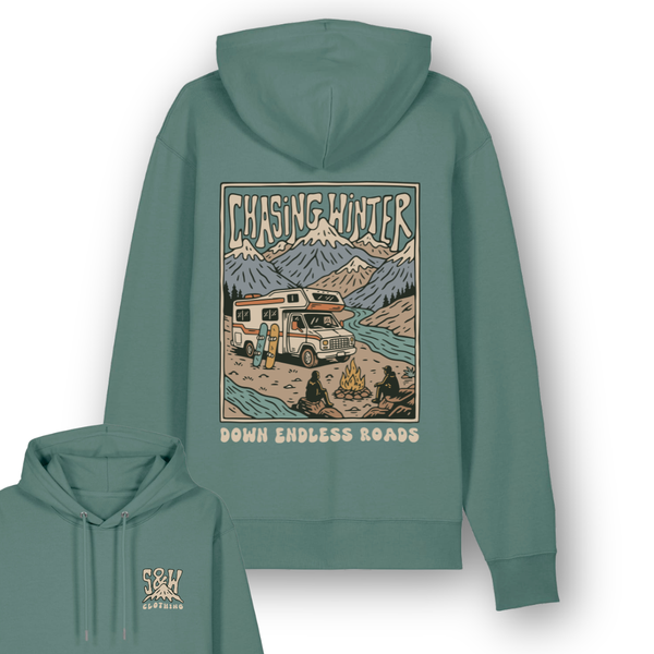 Organic "Chasing Winter" Hoodie