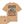A tan crewneck t-shirt shown from the back, featuring a large retro-style graphic of a pink van, mountains, and the text 'HOME IS WHERE YOU PARK IT' and 'THE VAN LIFE SOCIETY'. A smaller inset in the lower left shows the front chest print with a 'SAN DIEGO' logo.