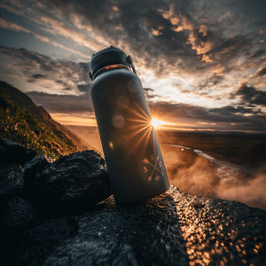 1L "Roamer" Water Bottle - Mountain Mist - Stoked&Woke Clothing