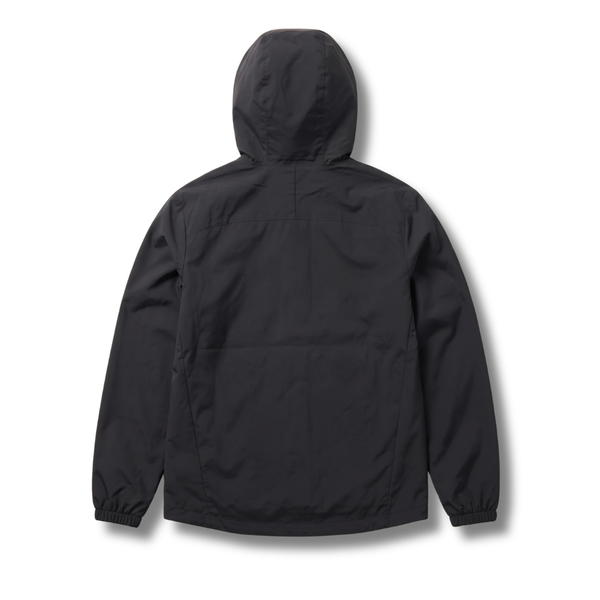 Black "Outbound" Windbreaker Jacket