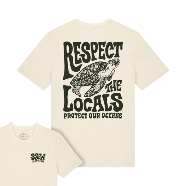 Organic "Respect The Locals" Tee