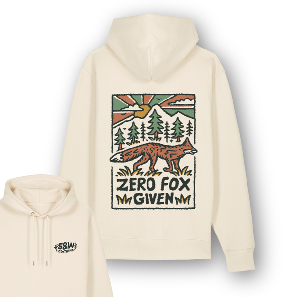 Organic "Zero Fox Given" Hoodie