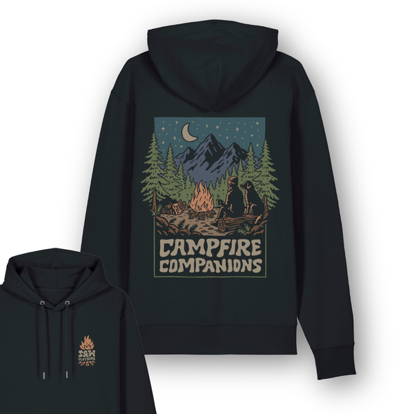 Organic "Campfire Companion" Hoodie