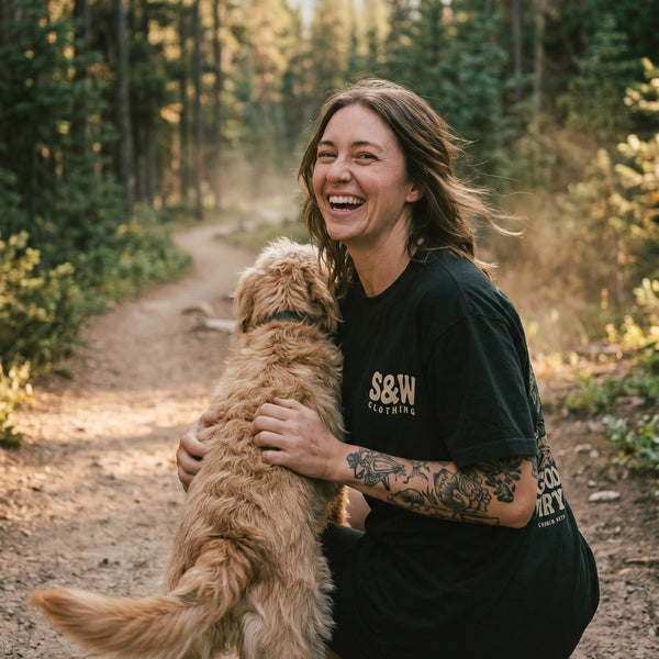 Organic "Good Days - Dirty Paws" Tee