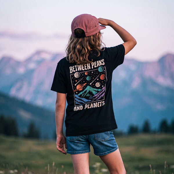 Kids "Between Peaks and Planets" - Tee