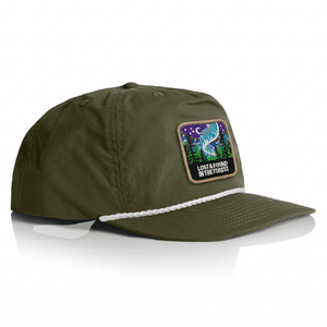 "Aurora" Cap - Olive Green - Stoked&Woke Clothing