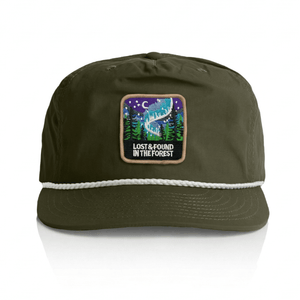 "Aurora" Cap - Olive Green - Stoked&Woke Clothing