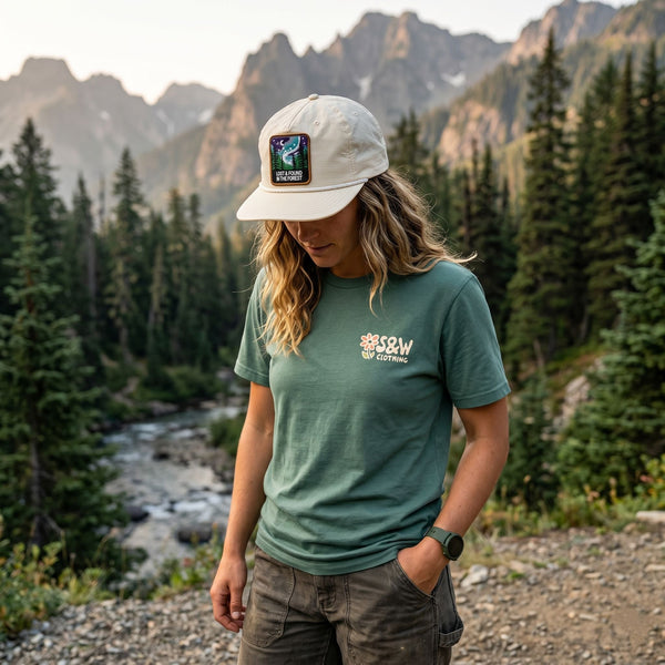 "Aurora" Cap - Sand - Stoked&Woke Clothing