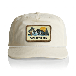 "Days in the Sun" Cap - Sand - Stoked&Woke Clothing