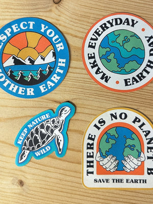 Eco - Warrior Sticker Pack - Stoked&Woke Clothing