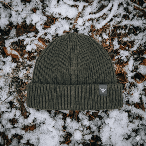 Fisherman Beanie - Olive - Stoked&Woke Clothing
