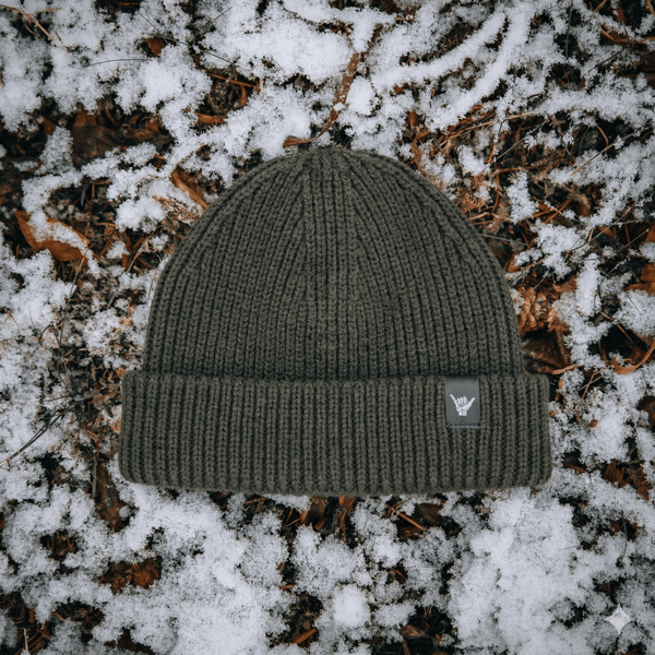 Fisherman Beanie - Olive - Stoked&Woke Clothing