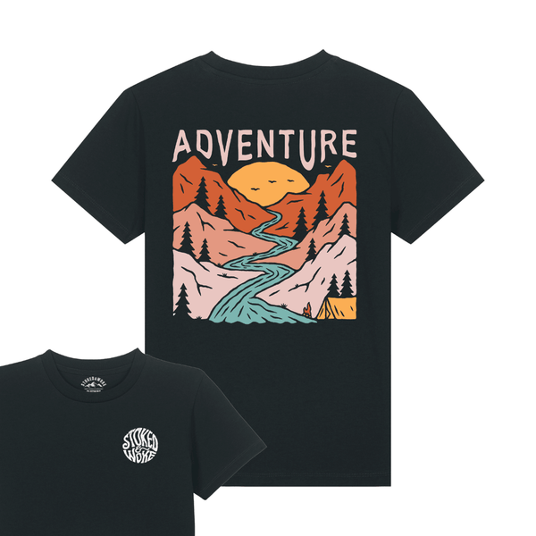 Kids "Adventure" - Tee - Stoked&Woke Clothing
