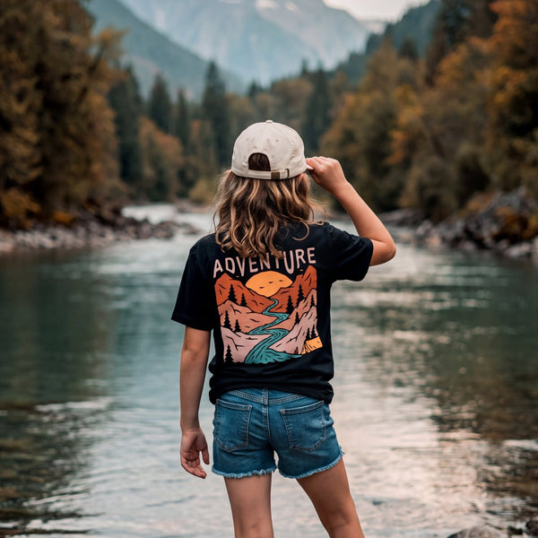 Kids "Adventure" - Tee - Stoked&Woke Clothing
