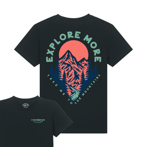 Kids "Explore More" - Tee - Stoked&Woke Clothing