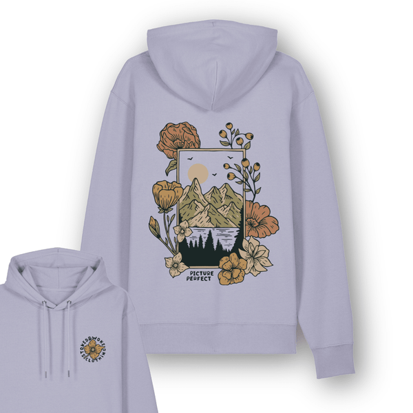 Lavender "Picture Perfect" Hoodie - Stoked&Woke Clothing