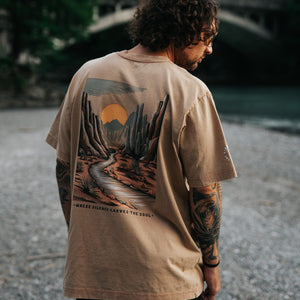 Limited Edition "Silence Carves The Soul" Tee - Stoked&Woke Clothing