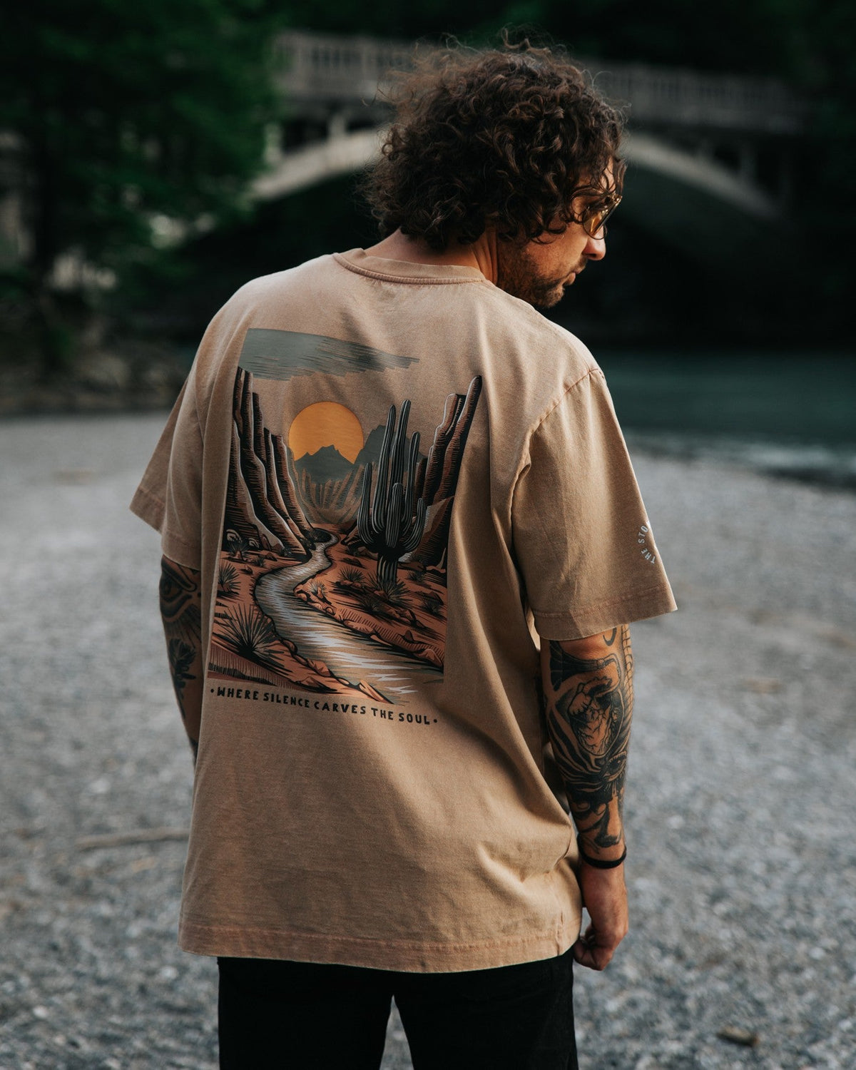 Limited Edition "Silence Carves The Soul" Tee - Stoked&Woke Clothing