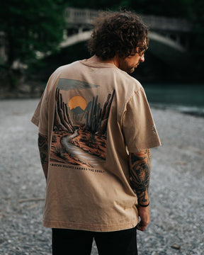 Limited Edition "Silence Carves The Soul" Tee - Stoked&Woke Clothing