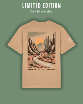 Limited Edition "Silence Carves The Soul" Tee - Stoked&Woke Clothing