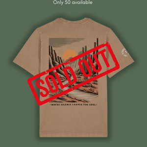 Limited Edition "Silence Carves The Soul" Tee - Stoked&Woke Clothing