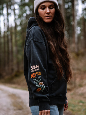 Limited Edition "Stay Wild Flower Child" Hoodie - Stoked&Woke Clothing
