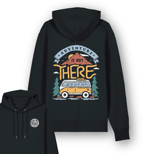 Organic "Adventure is out There" Hoodie - Stoked&Woke Clothing