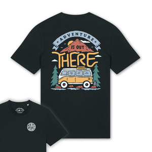 Organic "Adventure is out There" Tee - Stoked&Woke Clothing