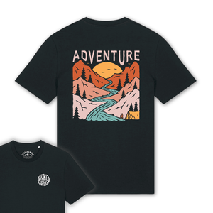 Organic "Adventure" Tee - Stoked&Woke Clothing