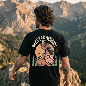 Organic "Altitude" Tee - Stoked&Woke Clothing