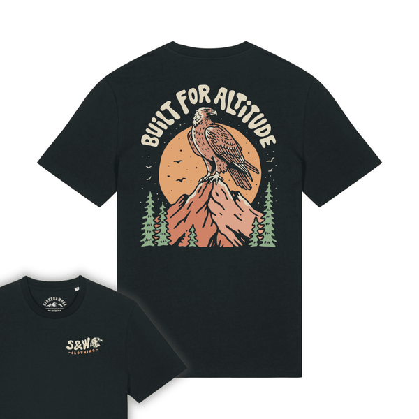 Organic "Altitude" Tee - Stoked&Woke Clothing