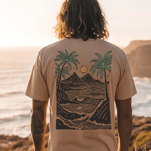Organic "Beyond the Break" Tee - Stoked&Woke Clothing
