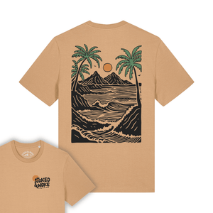 Organic "Beyond the Break" Tee - Stoked&Woke Clothing