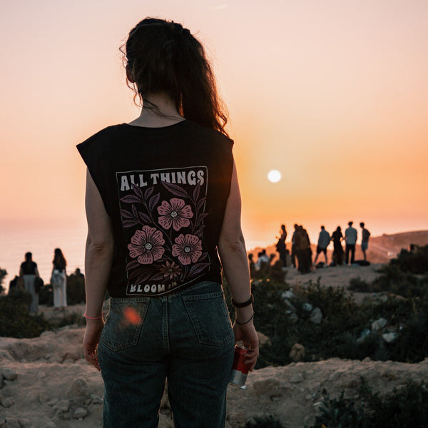 Organic "Bloom" Tank Top - Stoked&Woke Clothing