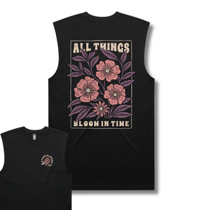 Organic "Bloom" Tank Top - Stoked&Woke Clothing