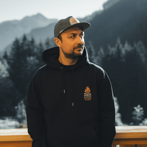 Organic "Campfire Companion" Hoodie - Stoked&Woke Clothing