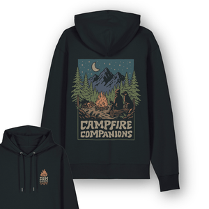 Organic "Campfire Companion" Hoodie - Stoked&Woke Clothing