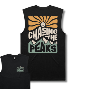 Organic "Chasing Peaks" Tank Top - Stoked&Woke Clothing