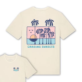 Organic "Chasing Sunsets" Tee - Stoked&Woke Clothing